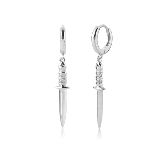 Silver Themis Earrings