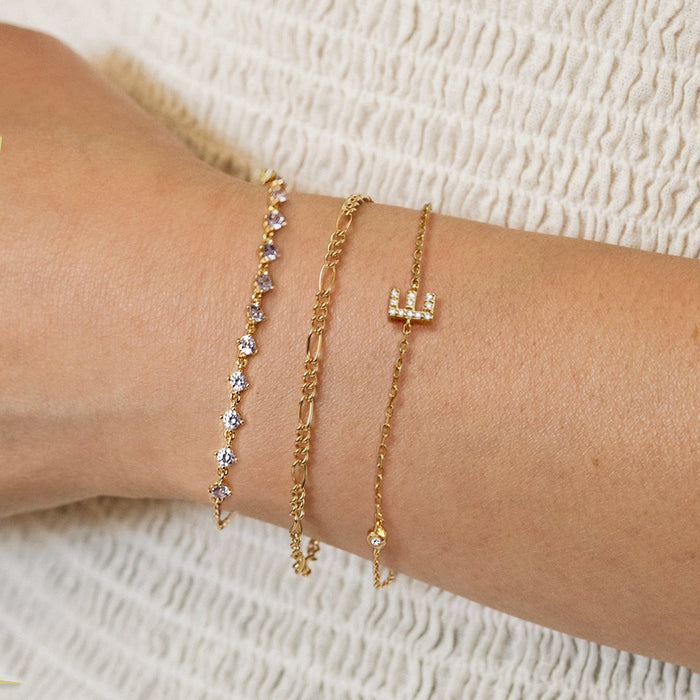 Silver Liens Bracelet 