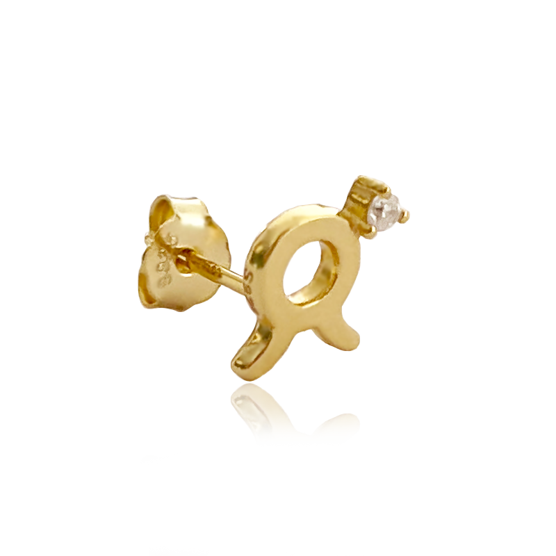 Pendiente Mini Zodiaco Oro